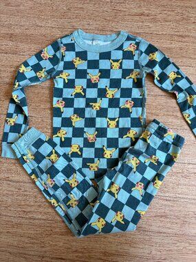 Hanna Andersson Pjs Kids Pokemon 2 Piece Pajama Pants Set Size US 6-7 120cm